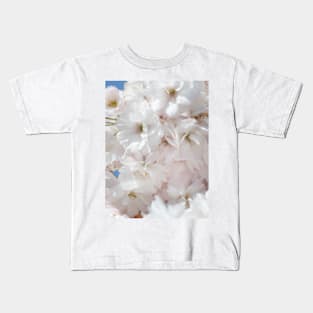 White Blossoms Kids T-Shirt